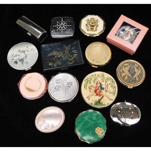 145 - Ladies compacts - including Stratton