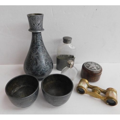 163A - Mixed items - including opera glasses