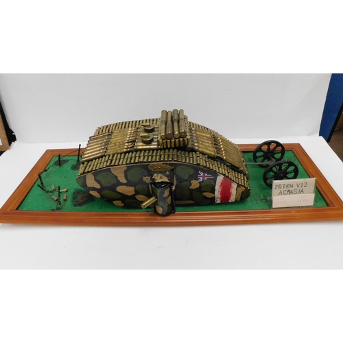 22 - WWI style - tank diorama