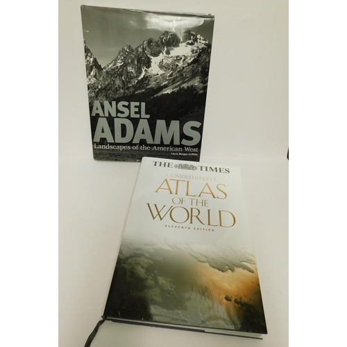 29 - The Times/World atlas - & Ansel Adams/photography book
