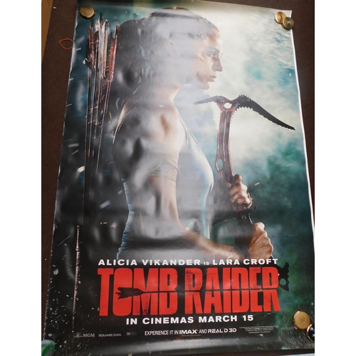 325 - Two/Tomb Raider - movie posters/approximate dimensions 47