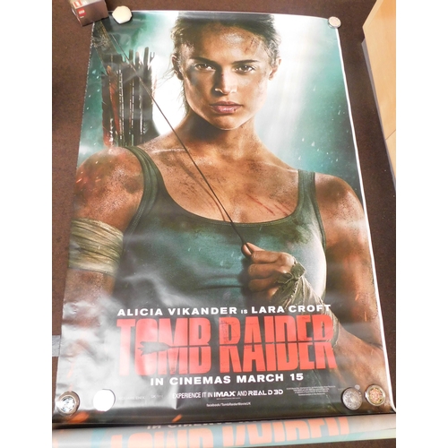 326 - Two/Tomb Raider - movie posters/approximate dimensions 47