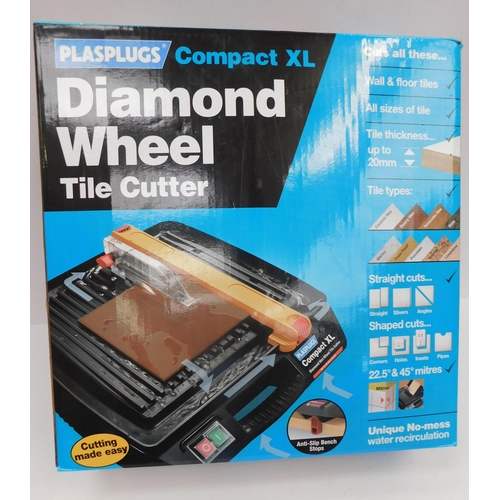 502 - Plasplugs Compact XL Diamond-X wheel tile cutter - unchecked