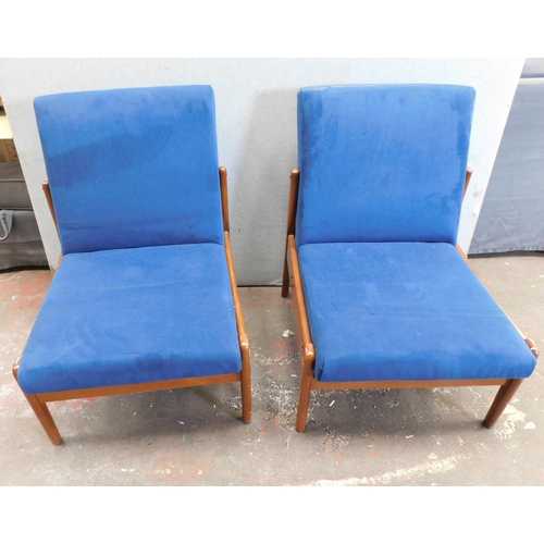 588 - Pair of mid-century chairs
