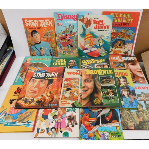 60 - Vintage books - including Disneyland & Star Trek