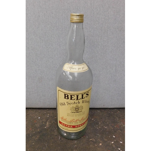601 - Empty Bells 4.5litre Whisky bottle
