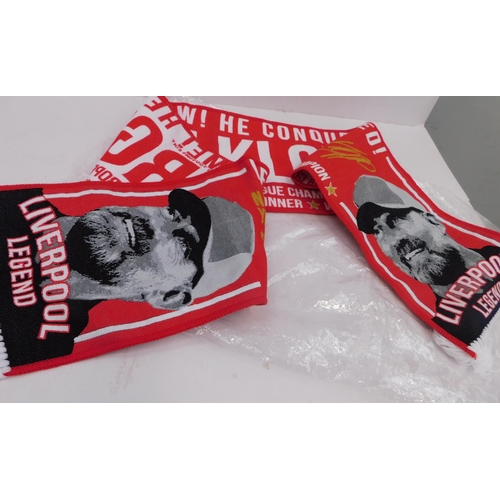 621 - Liverpool FC scarf - new in bag, Jurgen Klopp