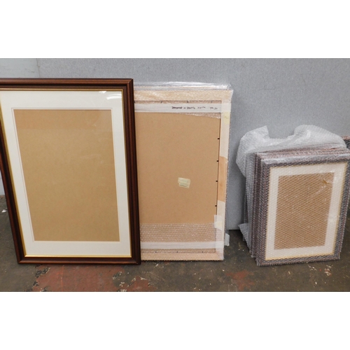 626 - 13 New empty picture frames - different sizes; 23x34