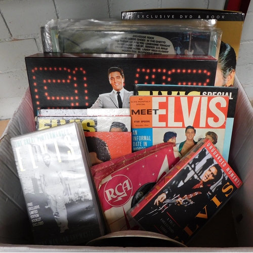 63 - Elvis themed - items & memorabilia
