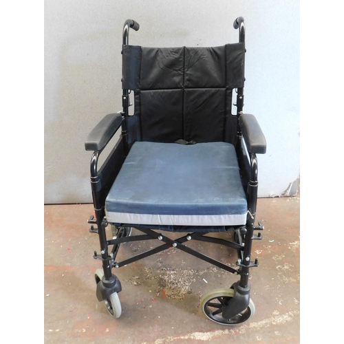 819 - Invacare folding wheelchair