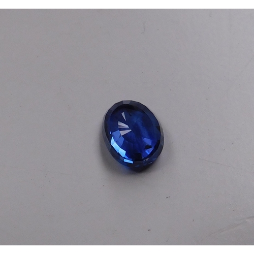 97 - 3.5ct blue - Sri Lankan sapphire/Queens crown