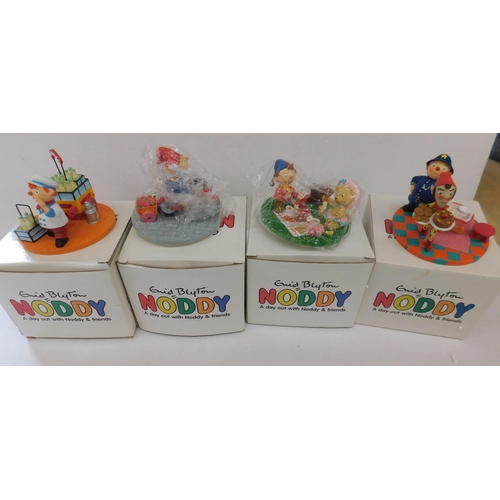 647 - Four boxed Noddy figures