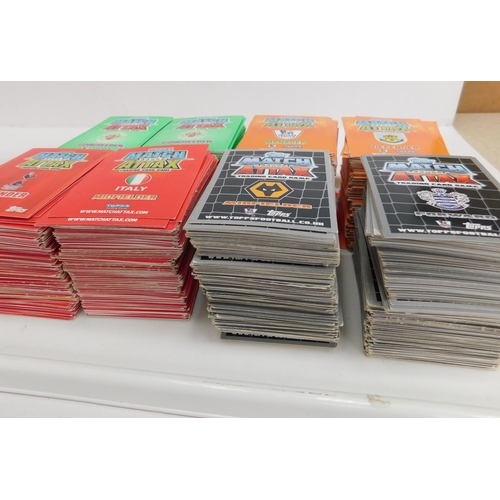 130 - Approximately 800 - Topps/Match Attax football cards