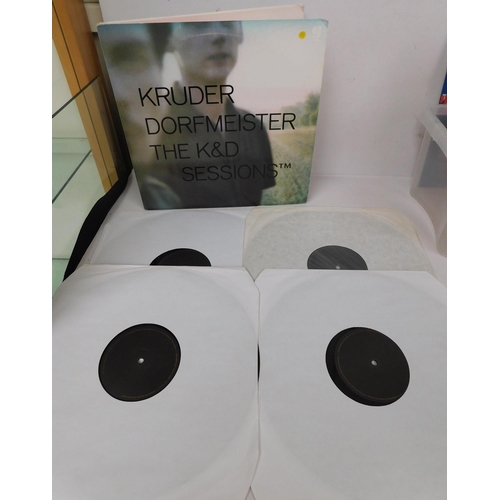 15 - Kruder Dorfmeister - The K & D Sessions/Gatefold four album/LP