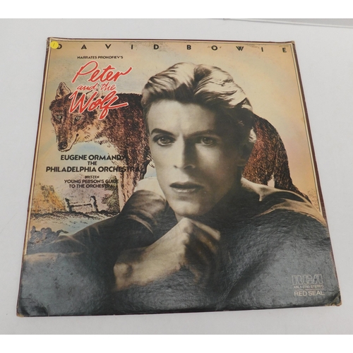 David Bowie - Peter & the Wolf - green vinyl/1978