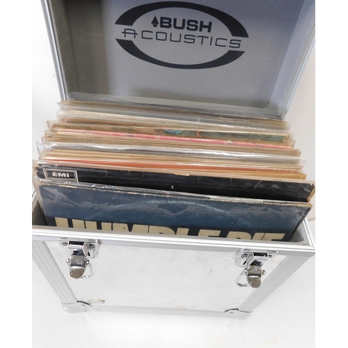 49 - Mixed - collectable/LPs in flight case