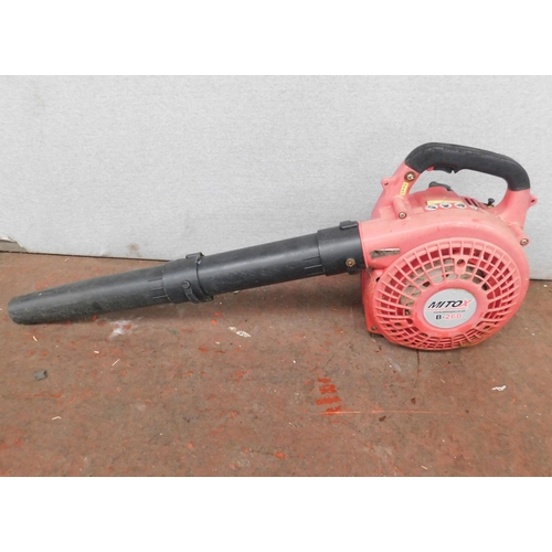 501 - Mitox B-260 petrol leaf blower - unchecked