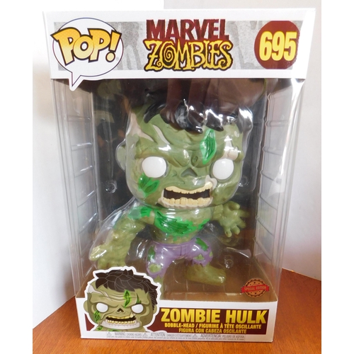 521 - New and boxed large Funko Pops vinyl figure Zombie Hulk 695 - approx. 13