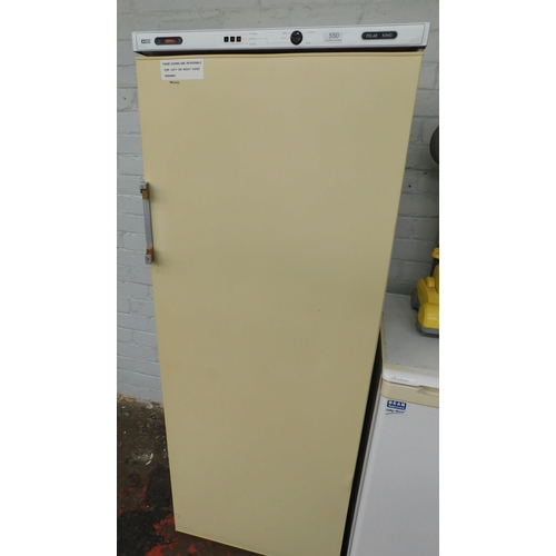 550 - Polar King tall larder freezer w/o (handle as seen)