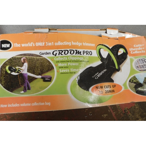 557A - Electric garden groom pro and electric strimmer W/O