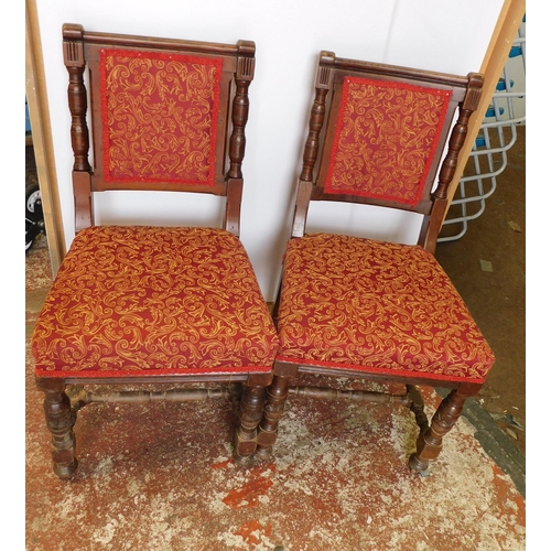 563 - Pair of antique chairs