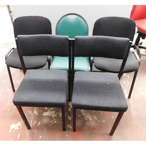 563A - Five reception chairs