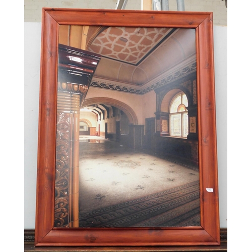 592 - Large photograph of Highroyds interior, Menston