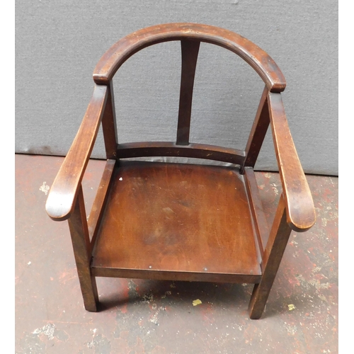 594 - Vintage child's chair