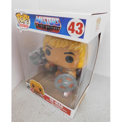 628 - Large Funko Pops retro toy - He-Man 43 - approx. 13