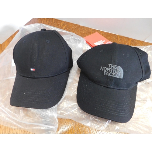 701 - Two new baseball caps - Tommy Hilfiger and North Face