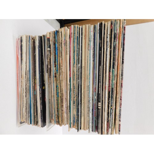 30 - Approximately 100/Rock & Pop LPs including - Led Zeppelin/Janice Joplin/Pink Floyd & Motorhead