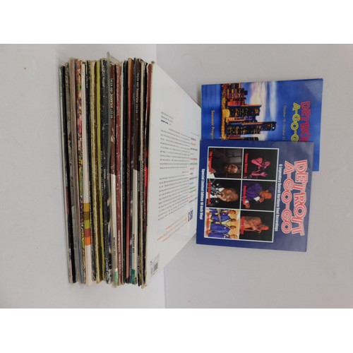 40 - Mixed LPs including - Led Zeppelin & The Red Hot Chilli Peppers - with flight case