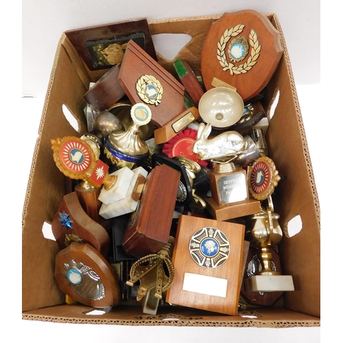 173A - Championship/rabbit trophies & medals - including Yorkshire Show