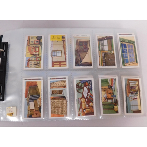 176 - Twelve - sets of/cigarette cards