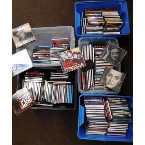 25 - Mixed CDs/including - Johnny Cash/Elvis/Adele/Tina Turner & Chuck Berry