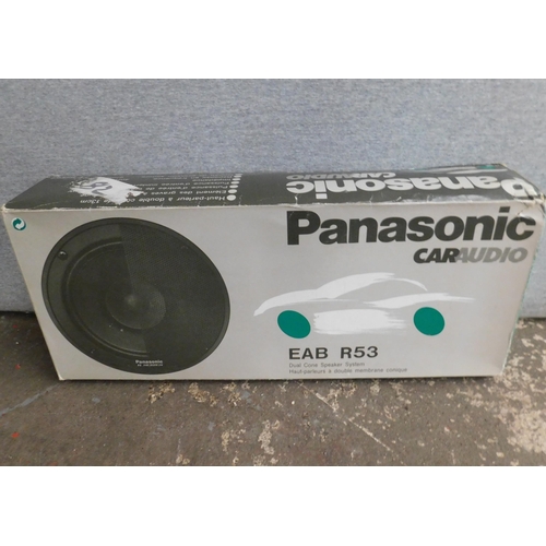 514 - Boxed Panasonic car speakers
