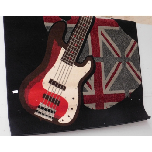 592A - Large guitar Britpop rug
GREEN SALE - SPEND £1 - AVOID THE GROUND - no commission to pay