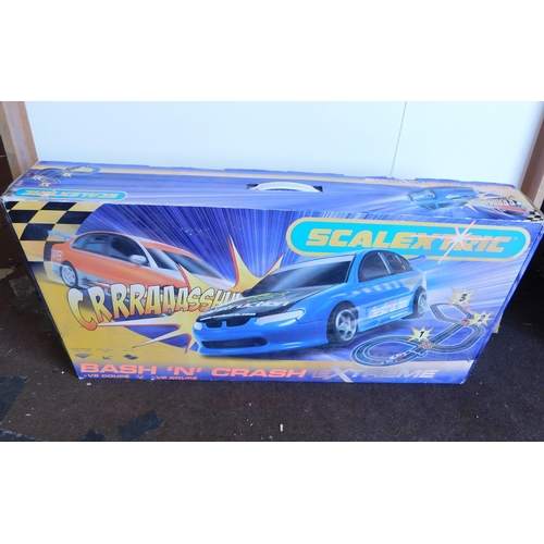 598 - Scalextric - not complete, Bash 'n' Crash
GREEN SALE - SPEND £1 - AVOID THE GROUND - no commission t... 