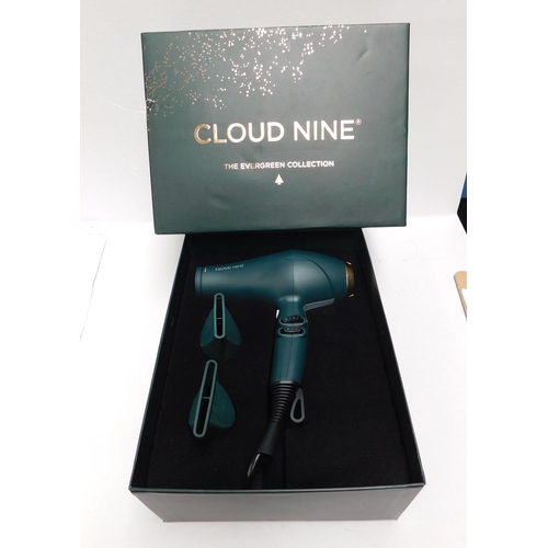 669 - Cloud Nine 'Evergreen' hairdryer - brand new