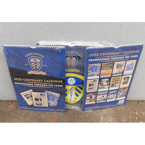 680 - 8x 2020 Leeds Utd. sealed calendars