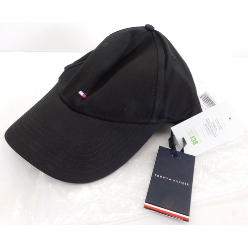 709 - New and bagged Tommy Hilfiger baseball cap in black - one size