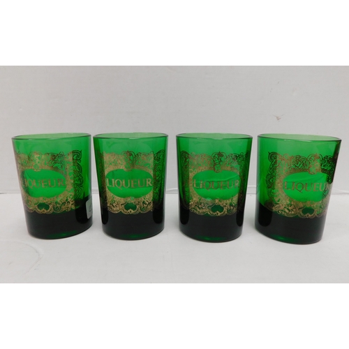 164 - Four - shot glasses