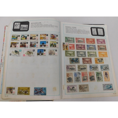 183 - Album containing - World stamps