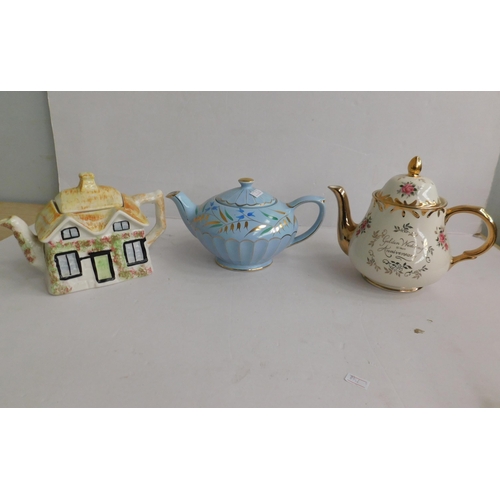 184 - Tea pots including - Sadler/Price & Woods