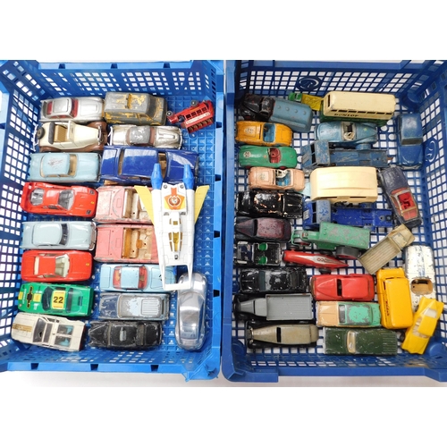 52 - Die cast/model vehicles - including Corgi/Burago/Tri ang & Dinky