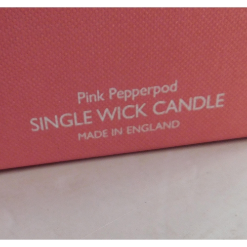 534 - New in box Molton Brown single wick candle - Pink Pepperpod