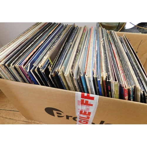 56 - Approximately 120 LPs/including - Kiss/Deep Purple/Guns n Roses/Thin Lizzy/The Blue Oyster Cult & Mo... 