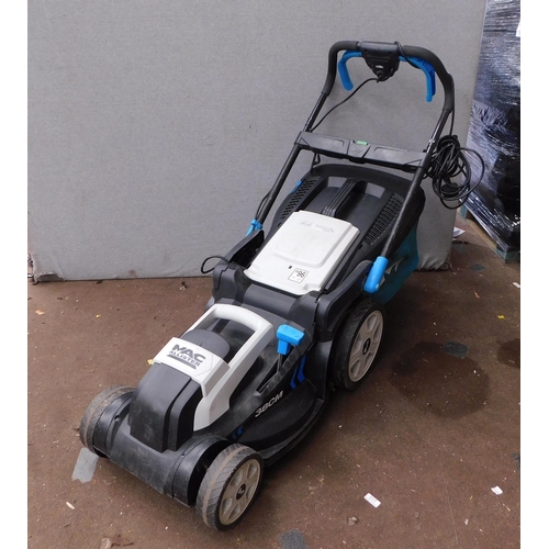 569 - MacAllister 240V electric lawn mower W/O