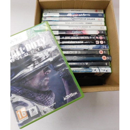 585A - Box of Xbox games