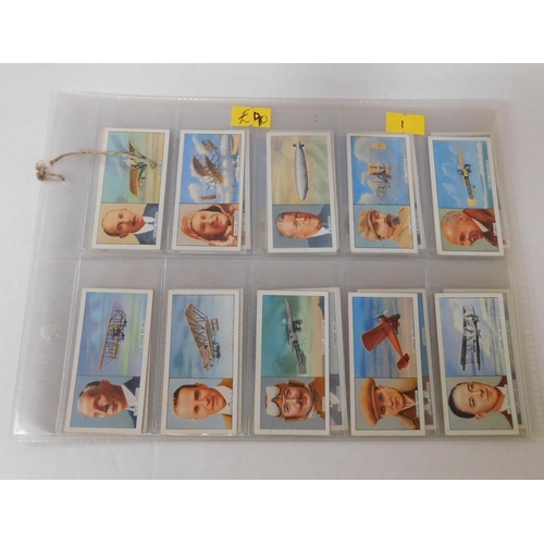 61 - Full set of - Cerreras/Famous Airmen & Airwoman - cigarette cards